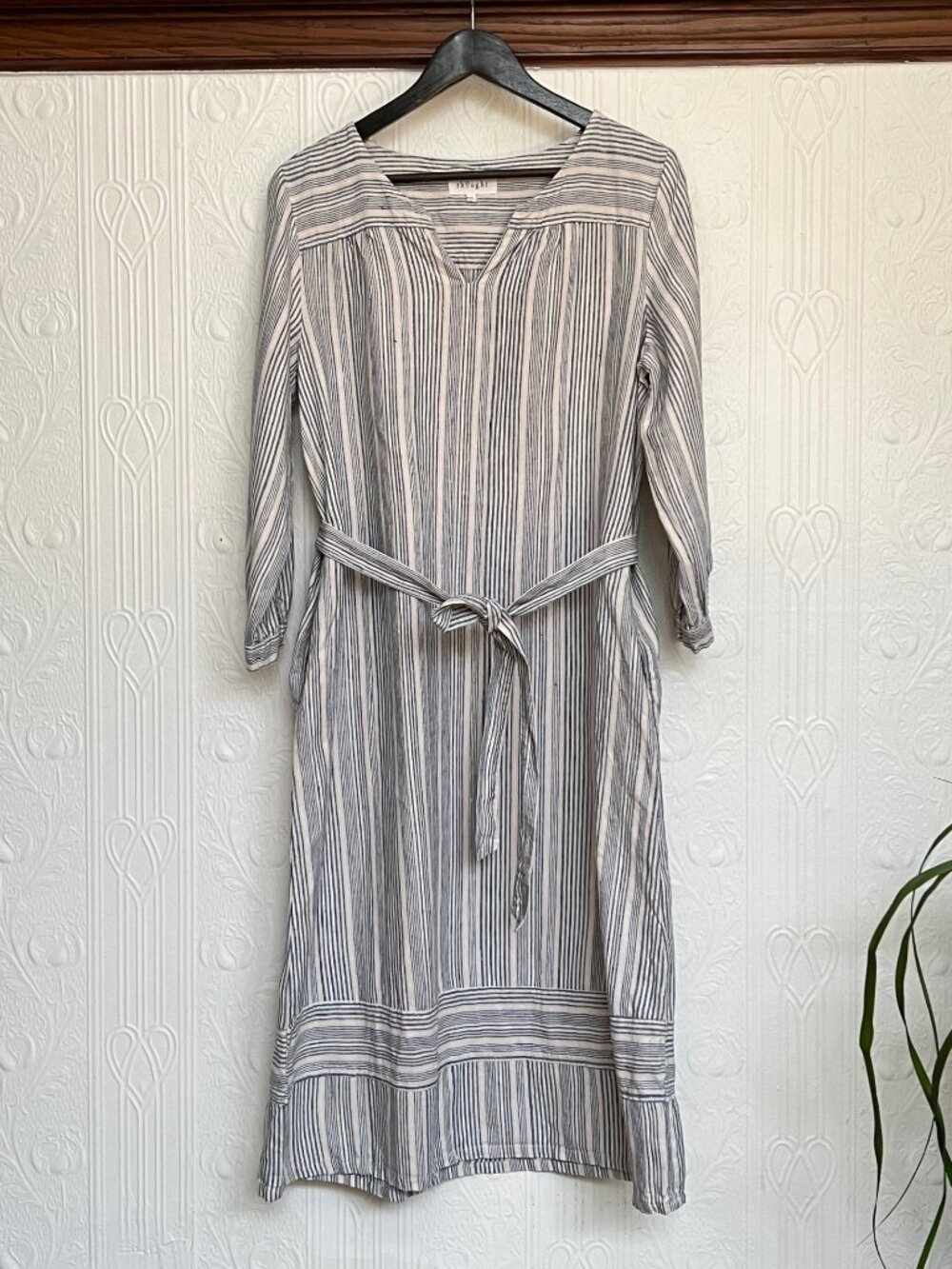 British Sustainable Tought clothing hemp summer dress size 10 US